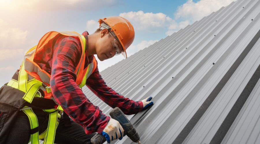 Professional metal roof installation in Alexis, NC